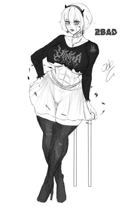 2BAD! - FULLBODY SKETCH
